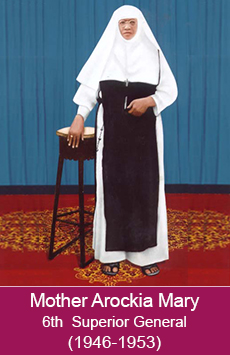 Mother Arockia Mary (1946-1953)